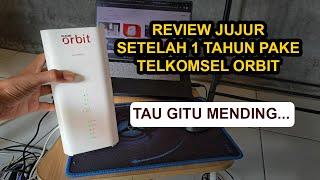 REVIEW MODEM TELKOMSEL ORBIT MAX SETELAH 1 TAHUN PEMAKAIAN