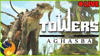 First Impression Of Towers Of Aghasba - The Open World Survival Game! | LIVE