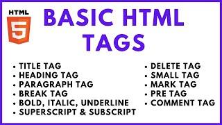 Basic html tags in hindi | basic html tags and attributes | web development course | Prabhat Thakur