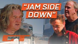 James May’s Pub RV Breaks Whilst Enjoying His Jam On Toast |  The Grand Tour