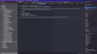 SpacePod 44 Xcode Markdown Syntax Highlighting