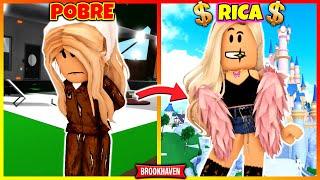 DE POBRE A RICA en ROBLOX BROOKHAVEN RP