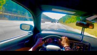 HELLCAT CUTTING UP IN HEAVY TRAFFIC *INSANE #pov DRIVE*