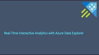 Azure Data Explorer