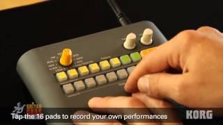 Players Planet Product Overview - KORG KR Mini Rhythm Machine