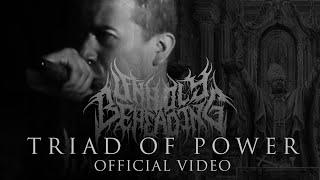 UNHOLY BEHEADING - Triad Of Power | OFFICIAL VIDEO | BRUTAL MIND