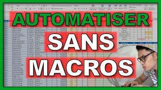 Automatiser sans macro : démonstration