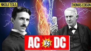 How we started using AC current? Edison vs Tesla | war of currents