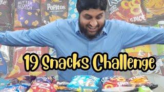 Dad tried Kids' Favourite Snacks | 19 Snacks Challenge