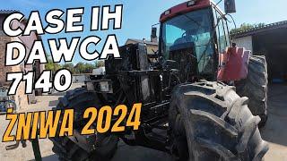 Kabina i koła zamontowane Case IH Magnum 7140. Wysiew wapno, żniwa. Uruchomienie Iveco.