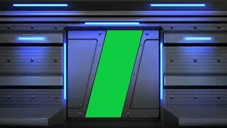 Spaceship Door Opening / Closing | Green Screen [FREE USE]