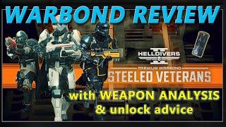 Helldivers 2 I tested all weapons, passives & perks of the Steeled Veterans Warbond (full review)