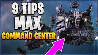 9 Tips to Get Command Center 30 Fast | Infinite Galaxy