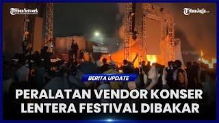 POLISI BURU KETUA PENITIA KONSER TANGERANG LENTERA FESTIVAL YANG BERAKHIR RICUH