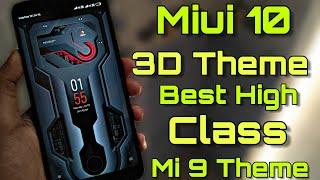 Miui 10 3D Theme For All Xioami Devices - Mi 9 Theme - Best 2019 Miui 10 Theme