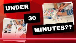 UNDER 30 MINUTES?? Quick Pairs Speed Puzzling Update #puzzle #jigsawpuzzle