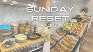 Sunday Reset - Plan.Shop.Prep as a Family of 5 for another busy week to come!