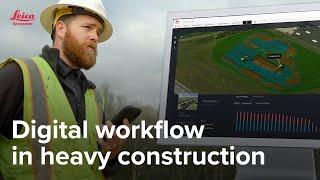 Digital Workflow With Leica ConX - Technological Innovations in Construction Management