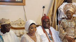 OONI OF IFE WITH QUEEN ELIZABETH AS HER FATHER CLOCKS 75