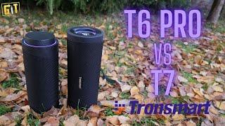Tronsmart T7 vs Tronsmart T6 Pro - blind test i porównanie głośników