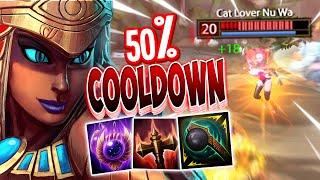 You've GOT to TRY This 50% Cooldown Bastet Build in SMITE!