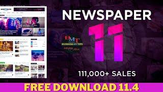 Activated newspaper theme for free Download 2022 | how to install newspaper theme 11.4