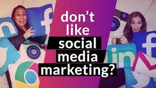 If social media marketing feels like a burden (but you know its important), try this approach.