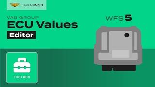 ECU Values (VAG Group WFS5) Read + Edit VIN/CS/MAC/POWER CLASS | Immo Bypass Toolbox | CarLabImmo