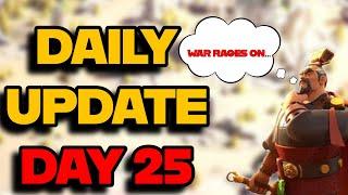 "Civil War" Day 24/25 Road to Glory {Account Update} Rise of Kingdoms