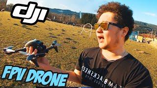  Честный обзор: DJI FPV дрон VS FPV квадрокоптер. Пилот - профи. [DJI FPV Drone]