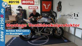 BMW R1250R |  @WunderlichGmbH Montage Ventildeckelprotektoren | #motovlog 116