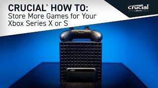 How to set up an external hard drive on Xbox Series X/S | Crucial How-To