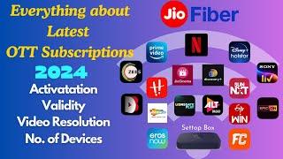 How to Activate OTT Subscriptions with Jio Fiber Plans in 2024| Latest Update