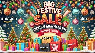 New Year 2025 & Merry Christmas Offers . Amazon Flipkart Best Online Offers