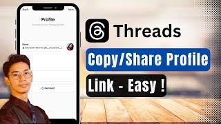 How to Copy & Share Threads Profile Link | Copy Thread Account Link (Quick & Easy)