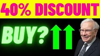 40% DISCOUNT With HUGE Upside! | Time To BUY This Stock Alongside The Institutions? |