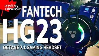 Fantech HG23 Octane 7.1 Gaming Headset Unboxing and Review