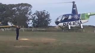helicópteros policiales negro diaz