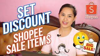 HOW TO SET SHOPEE DISCOUNT AND PUT YOUR ITEMS ON SALE 2020