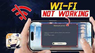 Fix Genshin Impact Not Working on WiFi Issue on iPhone | Fixing Genshin Impact Connectivity Issues