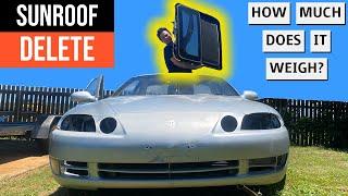 How much does a Toyota Soarer Sunroof Weigh?