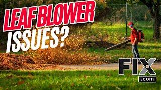 The Ultimate Leaf Blower Troubleshooting Guide | FIX.com