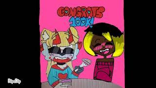 Sophie and Jamini - Aki_ artz congrats 100k! yay