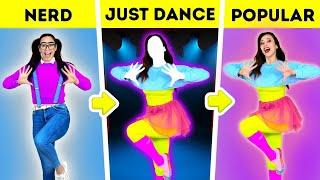 How to Become POPULAR GAMER | Just DANCE Minecraft SIMS in REAL LIFE – by La La Life Games