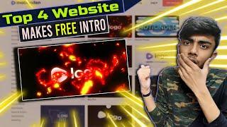 TOP 4 INTRO MAKING Website Free Templates Easy To Use!!