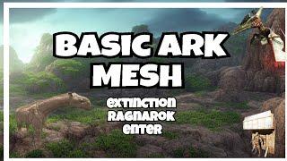 ark survival evolved basic mesh ragnarok center extinction