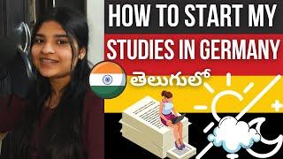 Step by Step Guide: Masters in Germany (Telugu)