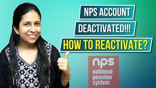 NPS Account Deactivated? | How to Unfreeze NPS Account? | National Pension Scheme | CA Neha Gupta |