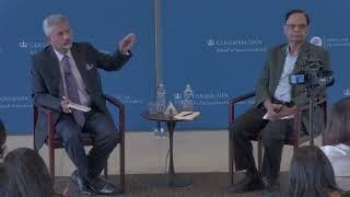 My question to Dr.Jaishankar about Indian dual citizenship | Columbia University