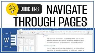 Navigate MS Word Like a Pro: Quick Tips and Tricks